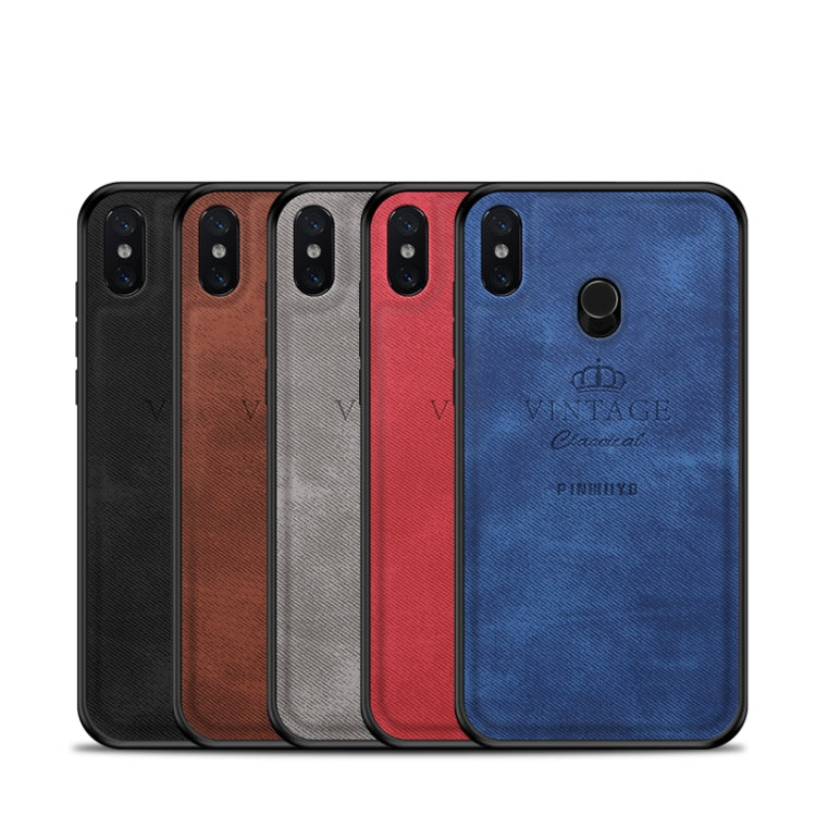 PINWUYO Shockproof Waterproof Full Coverage PC + TPU + Skin Protective Case for Xiaomi Mi 8(Gray) - Xiaomi Cases by PINWUYO | Online Shopping UK | buy2fix