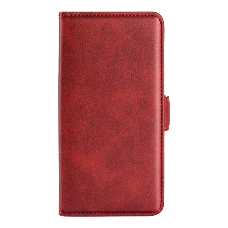 For iPhone 16 Plus Dual-side Magnetic Buckle Horizontal Flip Leather Phone Case(Red) - iPhone 16 Plus Cases by buy2fix | Online Shopping UK | buy2fix