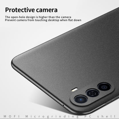 For Huawei Enjoy 50 / nova Y70 Plus MOFI Fandun Series Frosted PC Ultra-thin All-inclusive Phone Case(Black) - Huawei Cases by MOFI | Online Shopping UK | buy2fix