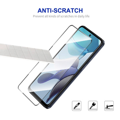 For Motorola Moto G73 / G Power 2023 2pcs ENKAY Full Glue High Aluminum-silicon Tempered Glass Film - Motorola Tempered Glass by ENKAY | Online Shopping UK | buy2fix