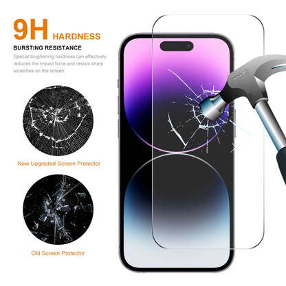 For iPhone 16 5pcs ENKAY 0.26mm 9H 2.5D High Aluminum-silicon Tempered Glass Film - iPhone 16 Tempered Glass by ENKAY | Online Shopping UK | buy2fix