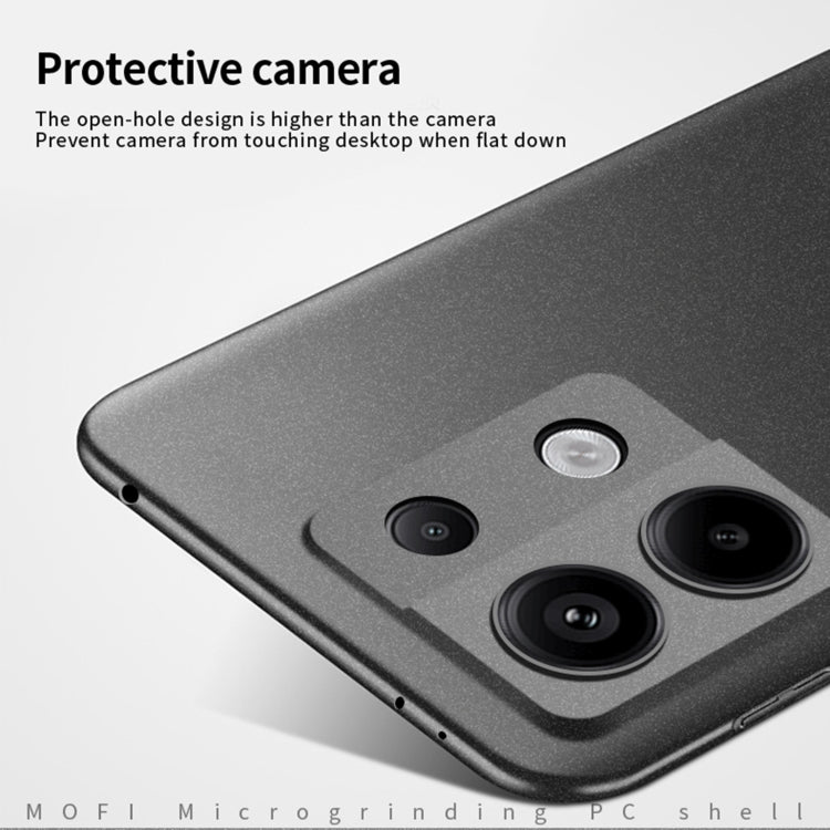 For Xiaomi Redmi Note 13 Pro 5G MOFI Fandun Series Frosted PC Ultra-thin All-inclusive Phone Case(Red) - Note 13 Pro Cases by buy2fix | Online Shopping UK | buy2fix