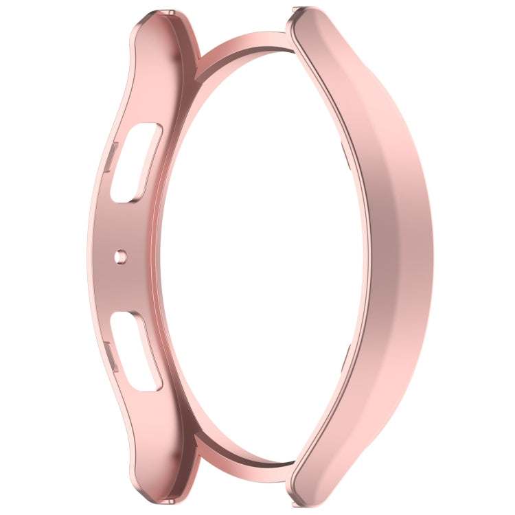 For Samsung Galaxy Watch 6 40mm Half Coverage Hollow PC Watch Protective Case(Rose Gold) - Watch Cases by buy2fix | Online Shopping UK | buy2fix