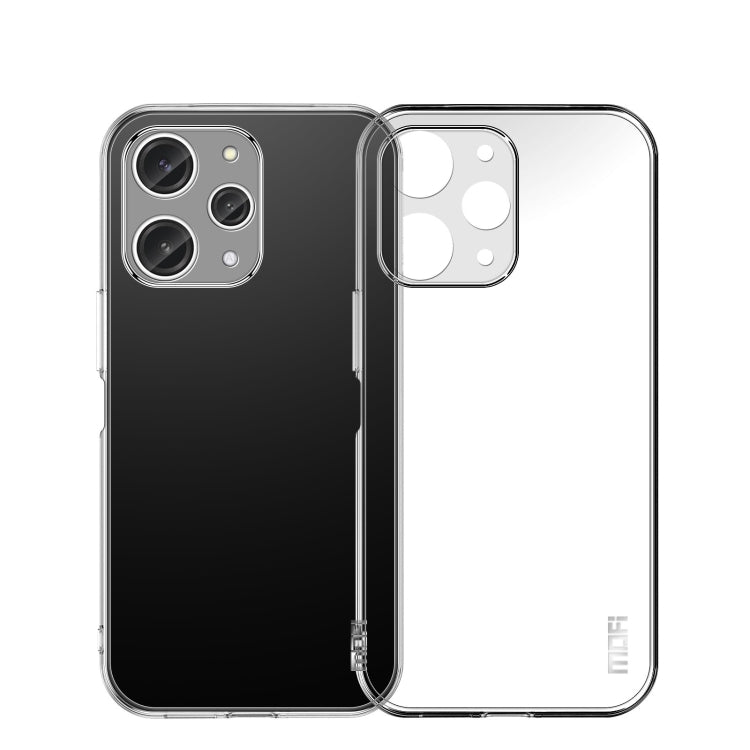 For Xiaomi Redmi 12 MOFI Ming Series Ultra-thin TPU Phone Case(Transparent) - Xiaomi Cases by MOFI | Online Shopping UK | buy2fix