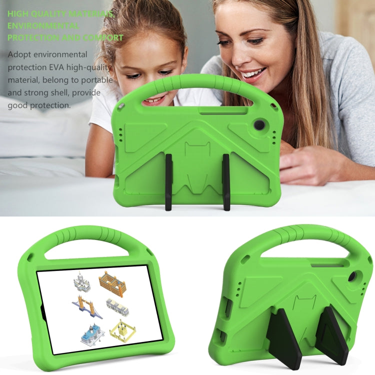 For Samsung Galaxy Tab A9 8.0 2023 EVA Shockproof Tablet Case with Holder(Green) - Galaxy Tab A9 by buy2fix | Online Shopping UK | buy2fix