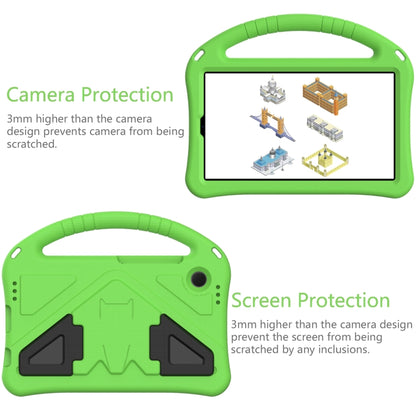 For Samsung Galaxy Tab A9 8.0 2023 EVA Shockproof Tablet Case with Holder(Green) - Galaxy Tab A9 by buy2fix | Online Shopping UK | buy2fix