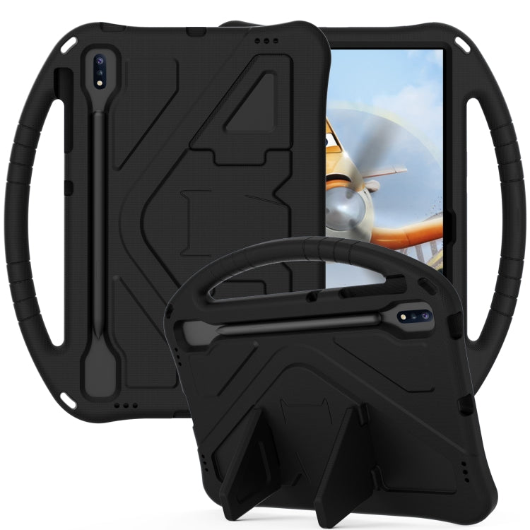 For Samsung Galaxy Tab S10+ 12.4 EVA Shockproof Tablet Case with Holder(Black) - Tab S10+ Cases by buy2fix | Online Shopping UK | buy2fix