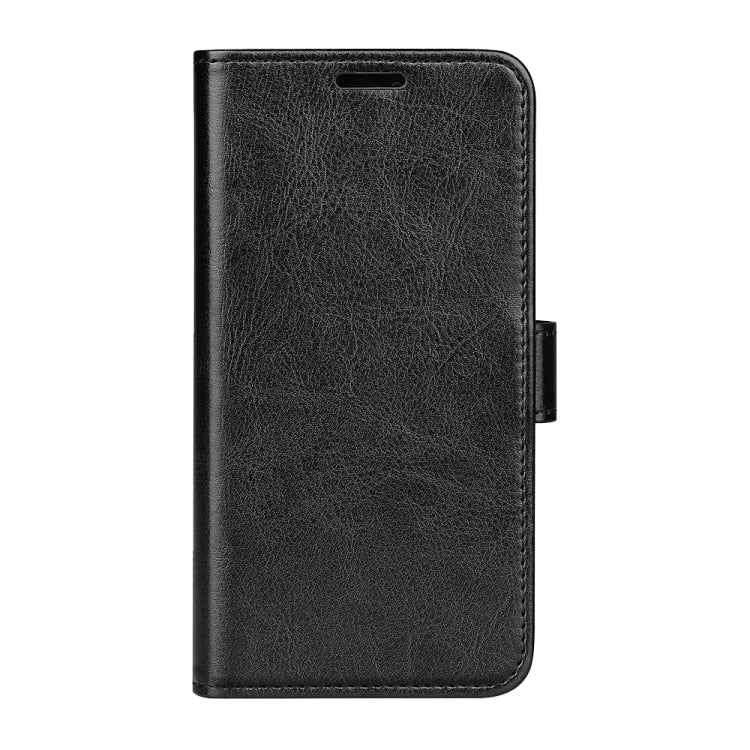 For Motolora Moto G 5G 2024 R64 Texture Horizontal Flip Leather Phone Case(Black) - Motorola Cases by buy2fix | Online Shopping UK | buy2fix