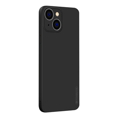 For iPhone 15 Plus PINWUYO Sense Series Liquid Silicone TPU Phone Case(Black) - iPhone 15 Plus Cases by PINWUYO | Online Shopping UK | buy2fix