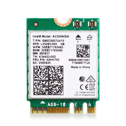 WAVLINK WN675X2M 2.4GHz/5GHz Dual Band WiFi 6 AX3000 M.2 Module BT5.2  Network Card - USB Network Adapter by WAVLINK | Online Shopping UK | buy2fix