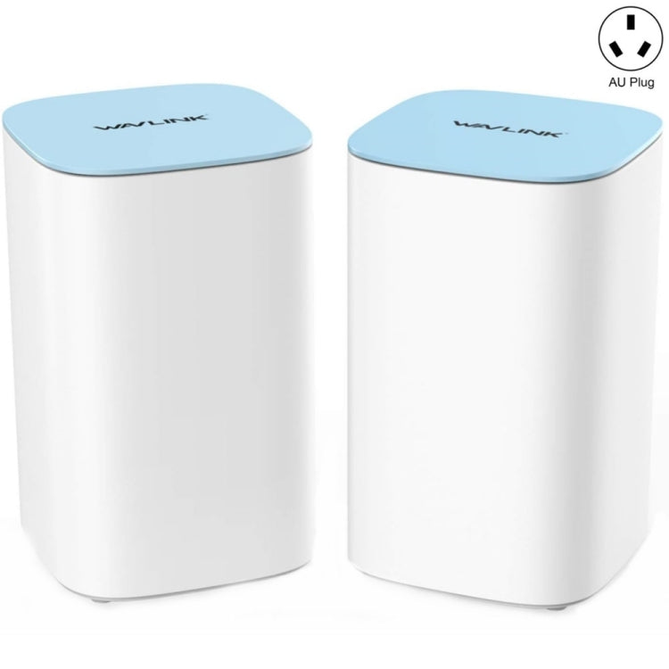 WAVLINK WN551K2 2pcs AC3000 WiFi Wireless Repeater Built-in Antenna Tri-Band Mesh Wireless Router, Plug:AU Plug - Wireless Routers by WAVLINK | Online Shopping UK | buy2fix