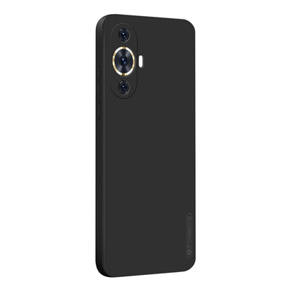 For Huawei nova 11 4G PINWUYO Sense Series Liquid Silicone TPU Phone Case(Black) - Huawei Cases by PINWUYO | Online Shopping UK | buy2fix