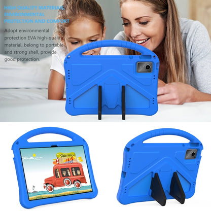 For Lenovo Tab M11 /Xiaoxin Pad 11 2024 EVA Shockproof Tablet Case with Holder(Blue) - Lenovo by buy2fix | Online Shopping UK | buy2fix