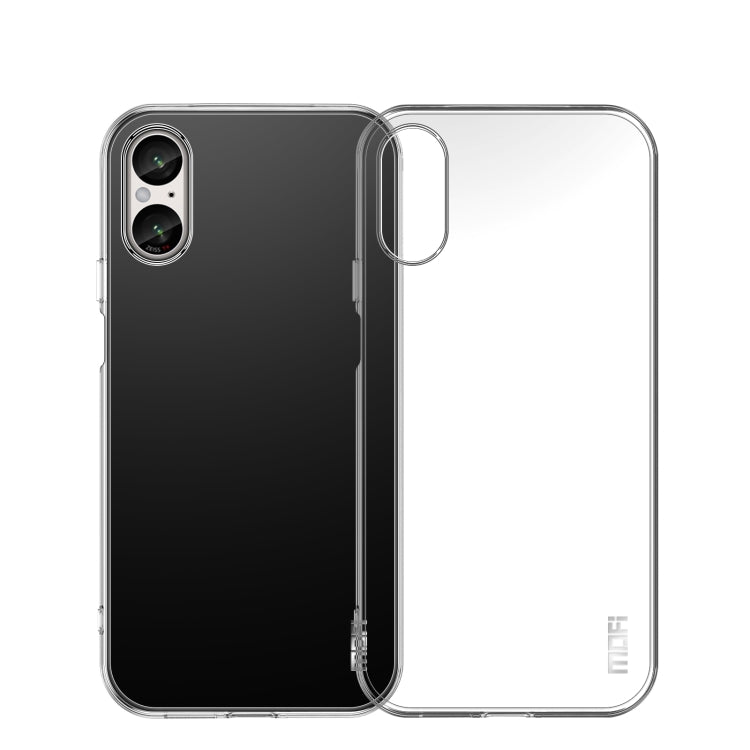 For Sony Xperia 10 VI MOFI Ming Series Ultra-thin TPU Phone Case(Transparent) - Sony Cases by MOFI | Online Shopping UK | buy2fix