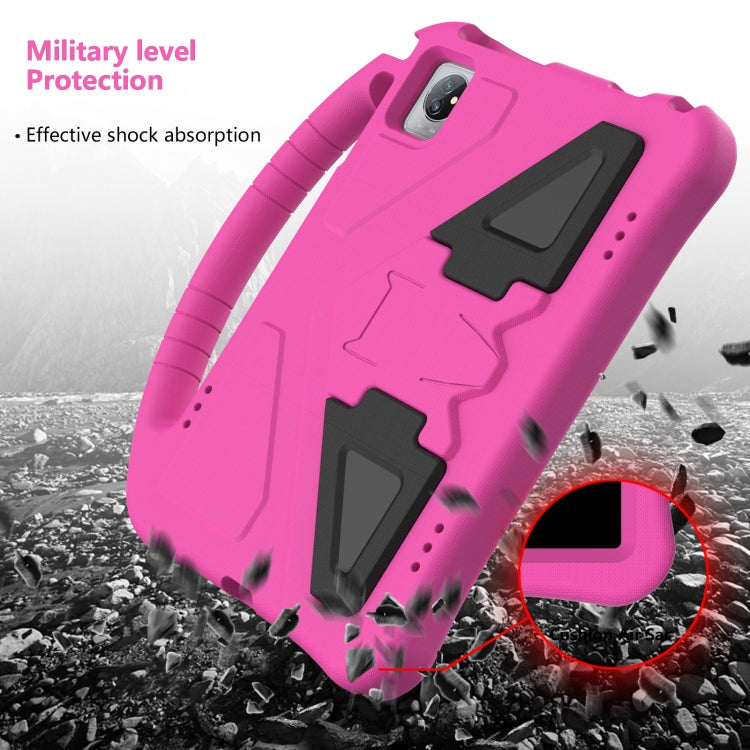 For Blackview Tab 8 2020 EVA Shockproof Tablet Case with Holder(Rose Red) - Others by buy2fix | Online Shopping UK | buy2fix