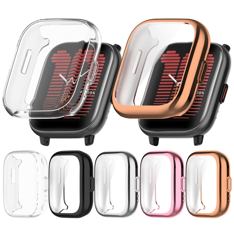 For Amazfit Active A2211 TPU All-Inclusive Watch Protective Case(Transparent) - Watch Cases by buy2fix | Online Shopping UK | buy2fix