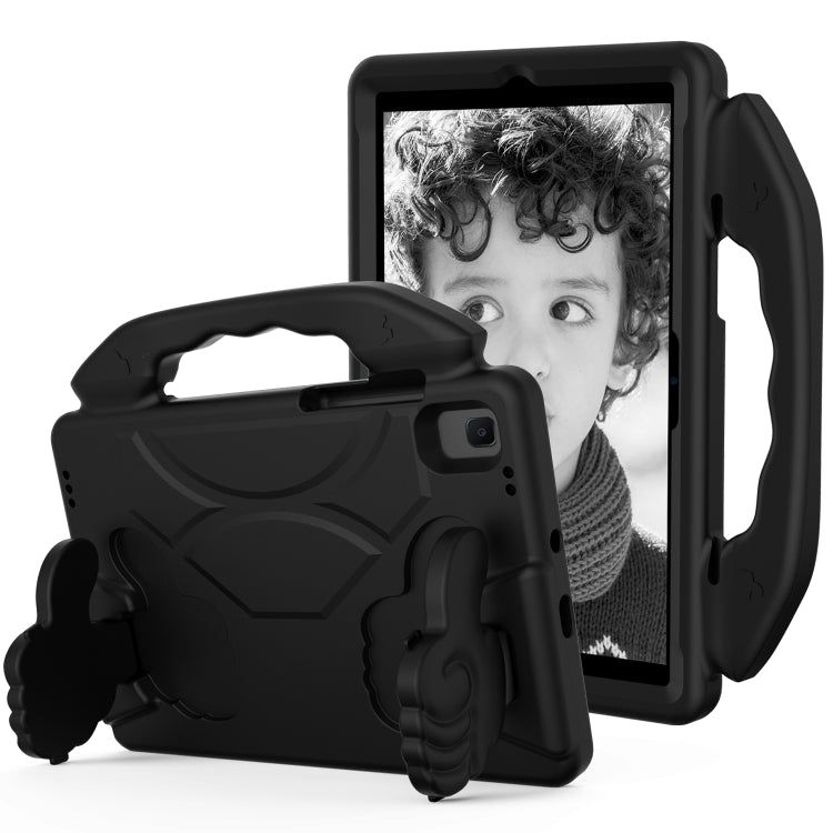 For Samsung Galaxy Tab S6 Lite 2024 Thumb Bracket EVA Shockproof Tablet Case(Black) - Other Galaxy Tab PC by buy2fix | Online Shopping UK | buy2fix