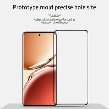 For OPPO A3 Pro PINWUYO 9H 3D Hot Bending Tempered Glass Film - OPPO Tempered Glass by PINWUYO | Online Shopping UK | buy2fix