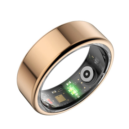 R02 SIZE 9 Smart Ring, Support Heart Rate / Blood Oxygen / Sleep Monitoring / Multiple Sports Modes(Gold) - Smart Rings / Smart Telephones by buy2fix | Online Shopping UK | buy2fix