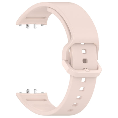 For Samsung Galaxy Fit 3 SM-R390 Solid Color Buckle Silicone Watch Band(Pink) - Watch Bands by buy2fix | Online Shopping UK | buy2fix