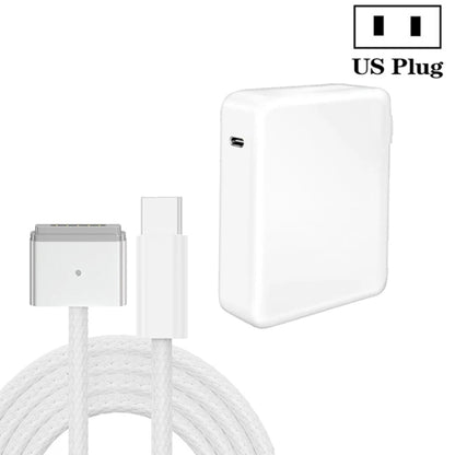 US Plug 140W USB-C PD Power Adapter with Type-C to Magsafe3 Magnetic Charging Cable, Length: 2 m - Cable & Adapter by buy2fix | Online Shopping UK | buy2fix