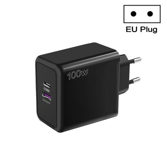 USB 67W / Type-C PD 33W Super fast Charging Full Protocol Mobile Phone Charger, EU Plug(Black) - USB Charger by buy2fix | Online Shopping UK | buy2fix