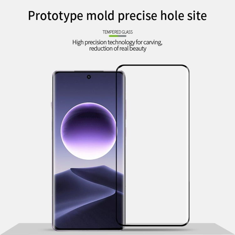 For OPPO Find X7 MOFI 9H 3D Hot Bending Tempered Glass Film(Black) - OPPO Tempered Glass by MOFI | Online Shopping UK | buy2fix