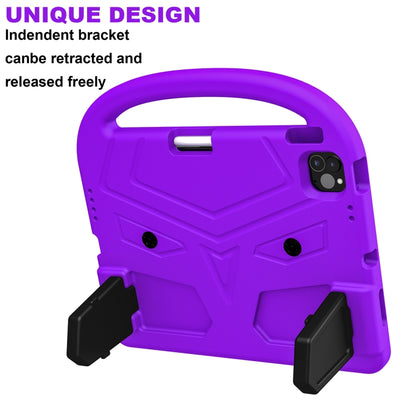 For iPad Pro 11 2024 Sparrow Style Shockproof Kickstand EVA Tablet Case(Purple) - iPad Pro 11 2024 Cases by buy2fix | Online Shopping UK | buy2fix