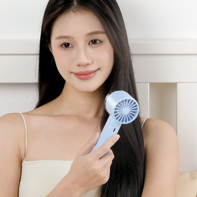 WX-625 Cold Compress Function Portable Mini Summer Fan Handheld Cooling Fan(Baby Blue) - Electric Fans by buy2fix | Online Shopping UK | buy2fix