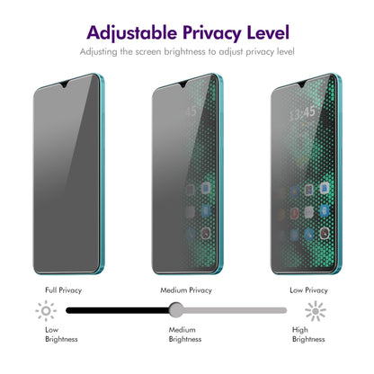 For Tecno Spark 10C 2pcs ENKAY Hat-Prince 28 Degree Anti-peeping Privacy Tempered Glass Film - Tecno Tempered Glass by ENKAY | Online Shopping UK | buy2fix