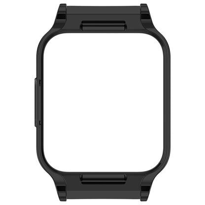 For Redmi Watch 3 Half Pack PC Watch Protective Case(Black) - Watch Cases by buy2fix | Online Shopping UK | buy2fix