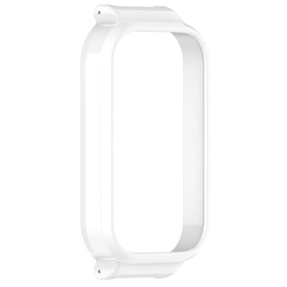 For Redmi Band 2 Half Pack PC Watch Protective Case(White) - Watch Cases by buy2fix | Online Shopping UK | buy2fix