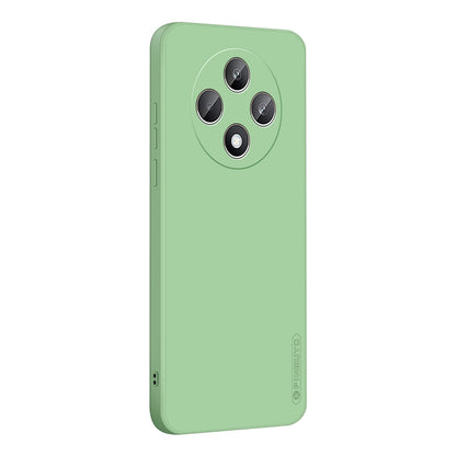 For OPPO Reno12 F PINWUYO Sense Series Liquid Silicone TPU Phone Case(Green) - Reno12 F Cases by PINWUYO | Online Shopping UK | buy2fix