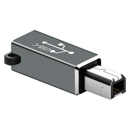 ADS-618 USB-C / Type-C Female to MIDI Male Electric Piano Printer Scanner Adapter(Grey) - Cable & Adapters by buy2fix | Online Shopping UK | buy2fix