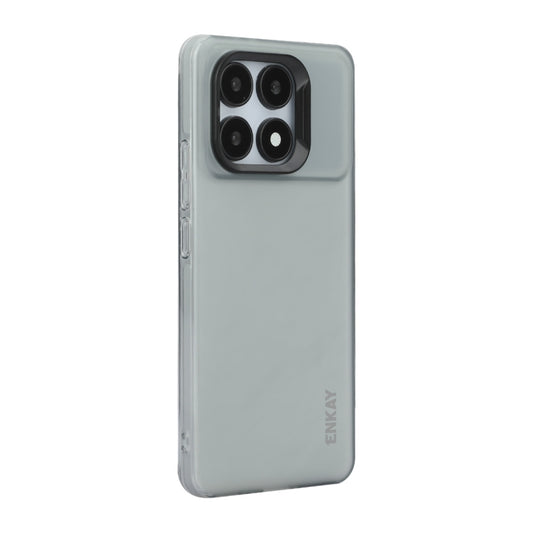 For Redmi K70 / K70 Pro ENKAY Hat-Prince Translucent Matte TPU Soft Phone Case(Grey) - K70 Pro Cases by ENKAY | Online Shopping UK | buy2fix