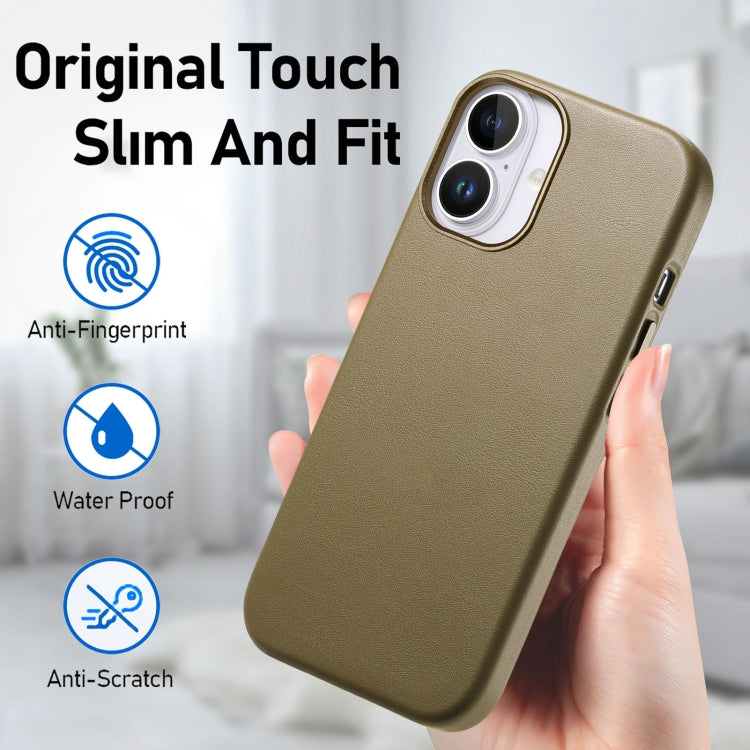 For iPhone 16 Pro Electroplated Metal Button Shockproof Phone Case(Green) - iPhone 16 Pro Cases by buy2fix | Online Shopping UK | buy2fix