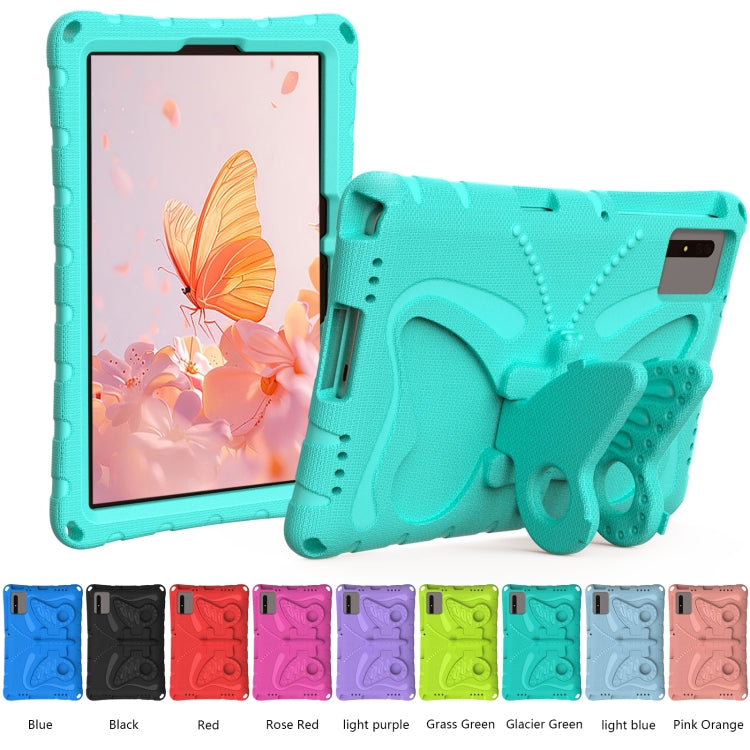 For Huawei MatePad SE 11 2024 Butterfly Bracket EVA Shockproof Tablet Case(Mint Green) - Huawei by buy2fix | Online Shopping UK | buy2fix