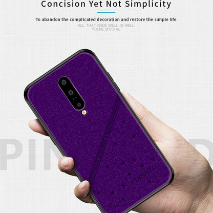 PINWUYO Full Coverage Waterproof Shockproof PC+TPU+PU Protective Case for Oneplus7 pro(Blue) - OnePlus Cases by PINWUYO | Online Shopping UK | buy2fix