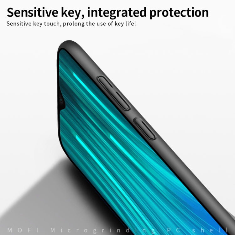 For Xiaomi RedMi Note8 Pro MOFI Frosted PC Ultra-thin Hard Case(Blue) - Xiaomi Cases by MOFI | Online Shopping UK | buy2fix