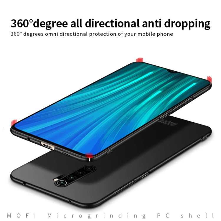 For Xiaomi RedMi Note8 Pro MOFI Frosted PC Ultra-thin Hard Case(Blue) - Xiaomi Cases by MOFI | Online Shopping UK | buy2fix