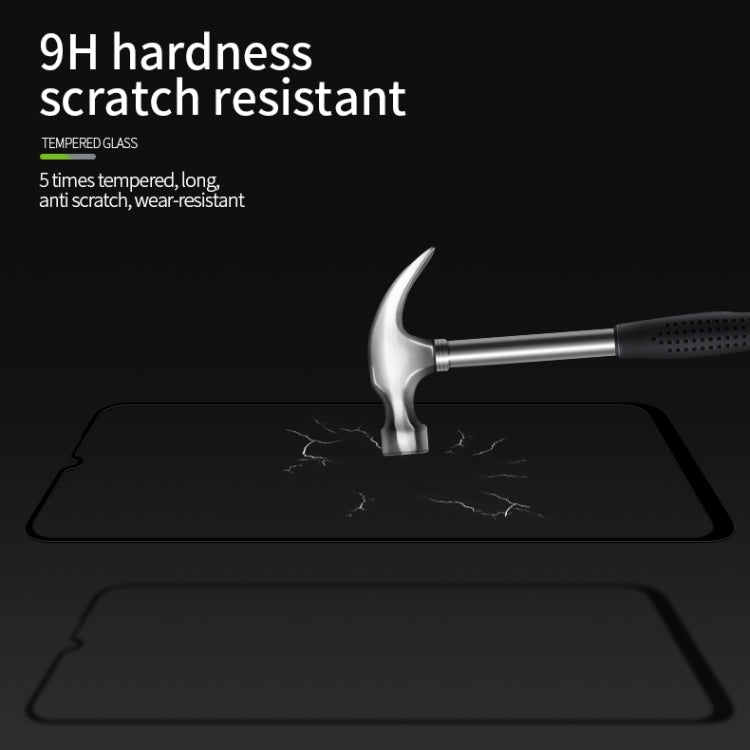For Xiaomi Redmi Note 9 MOFI 9H 2.5D Full Screen Tempered Glass Film(Black) -  by MOFI | Online Shopping UK | buy2fix