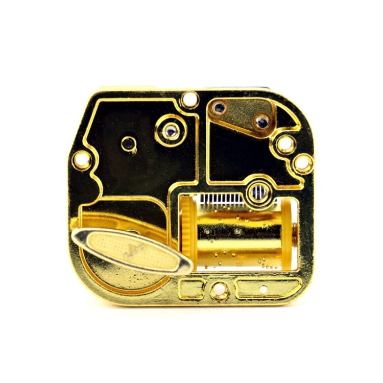 Eight-tone Gold-plated Bar Repair Parts DIY Sky City Paperback Music Box(Reappeared Yesterday) - Music Box by buy2fix | Online Shopping UK | buy2fix