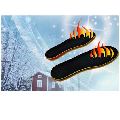 Smart Temperature-controlled Electric Insole Warm Foot Graphene Heating Insole Warm Foot Artifact Warm Foot Treasure, EU Plug, Size:37(Black for Men) - Shoes Care by buy2fix | Online Shopping UK | buy2fix