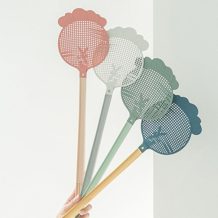 Summer Plastic Fly Swatter Flycatcher, Style:Snowflake Pattern(Dark Light Gray) - Fly Swatter by buy2fix | Online Shopping UK | buy2fix