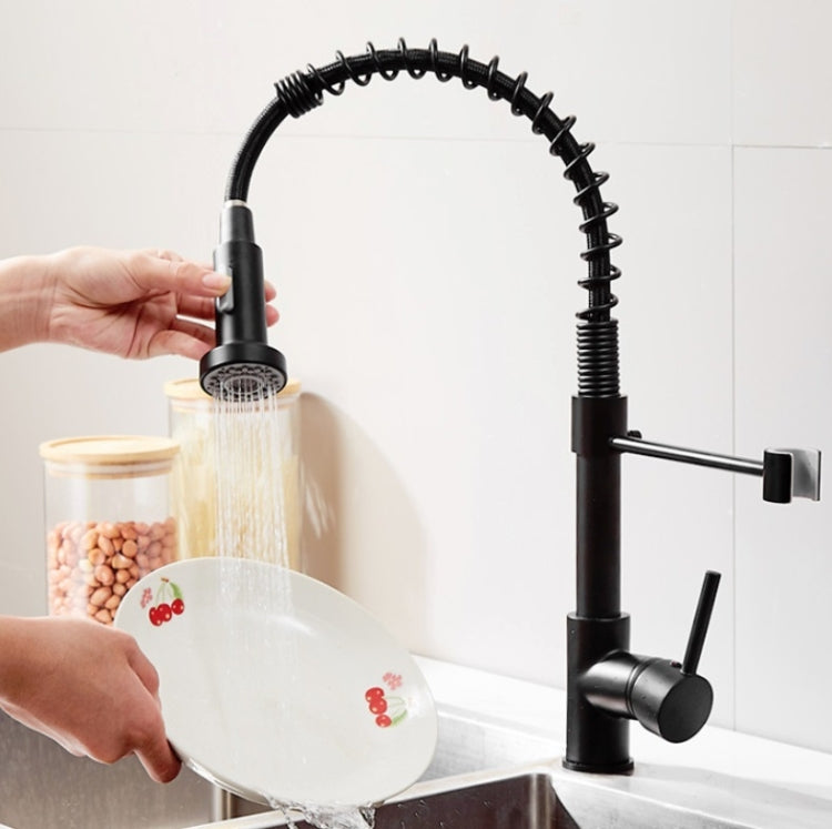 Kitchen Faucet Hot & Cold Water Tank Valve Sink Faucet, Specification: Brushed Model - Faucets & Accessories by buy2fix | Online Shopping UK | buy2fix