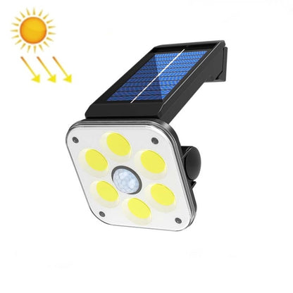 54 COB Solar Wall Light Outdoor Waterproof Human Body Induction Garden Lamp Street Light - Solar Lights by buy2fix | Online Shopping UK | buy2fix