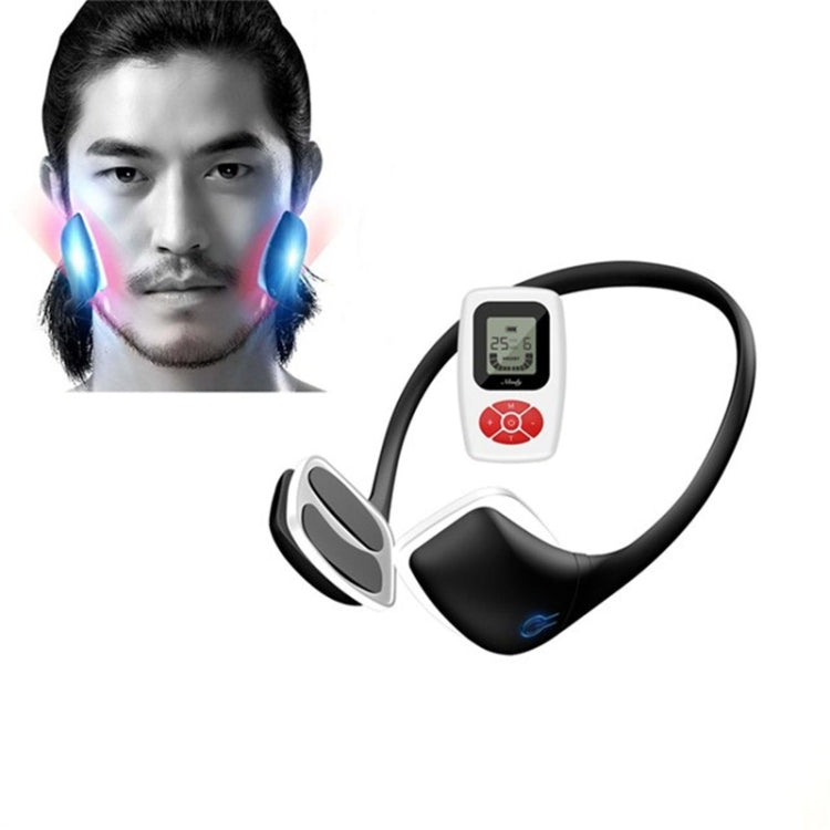 Micro-Current Facial Massager Smart Lazy Face-Lifting Device EMS Beauty Device(Black) - Beauty Instrument by buy2fix | Online Shopping UK | buy2fix