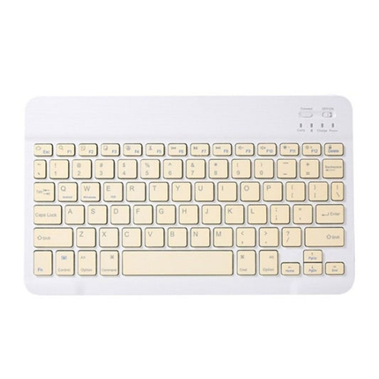 Universal Ultra-Thin Portable Bluetooth Keyboard For Tablet Phones, Size:7 inch(Yellow Beyboard) - Universal Keyboard by buy2fix | Online Shopping UK | buy2fix