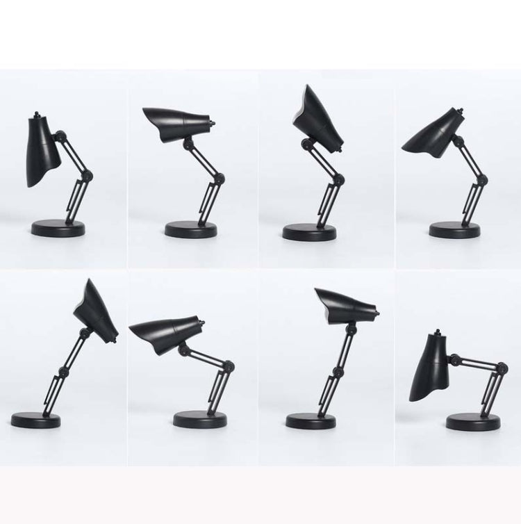 3 PCS Mini LED Desk Lamp Folding Portable Night Light Magnetic Eye Protection Desk Lamp(LD02-Yellow) - Desk Lamps by buy2fix | Online Shopping UK | buy2fix