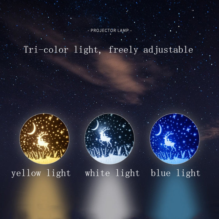 Fantasy Starry Sky Projector Night Light Atmosphere Light Valentine Day Gift, Style: USB-in Version - Night Lights by buy2fix | Online Shopping UK | buy2fix